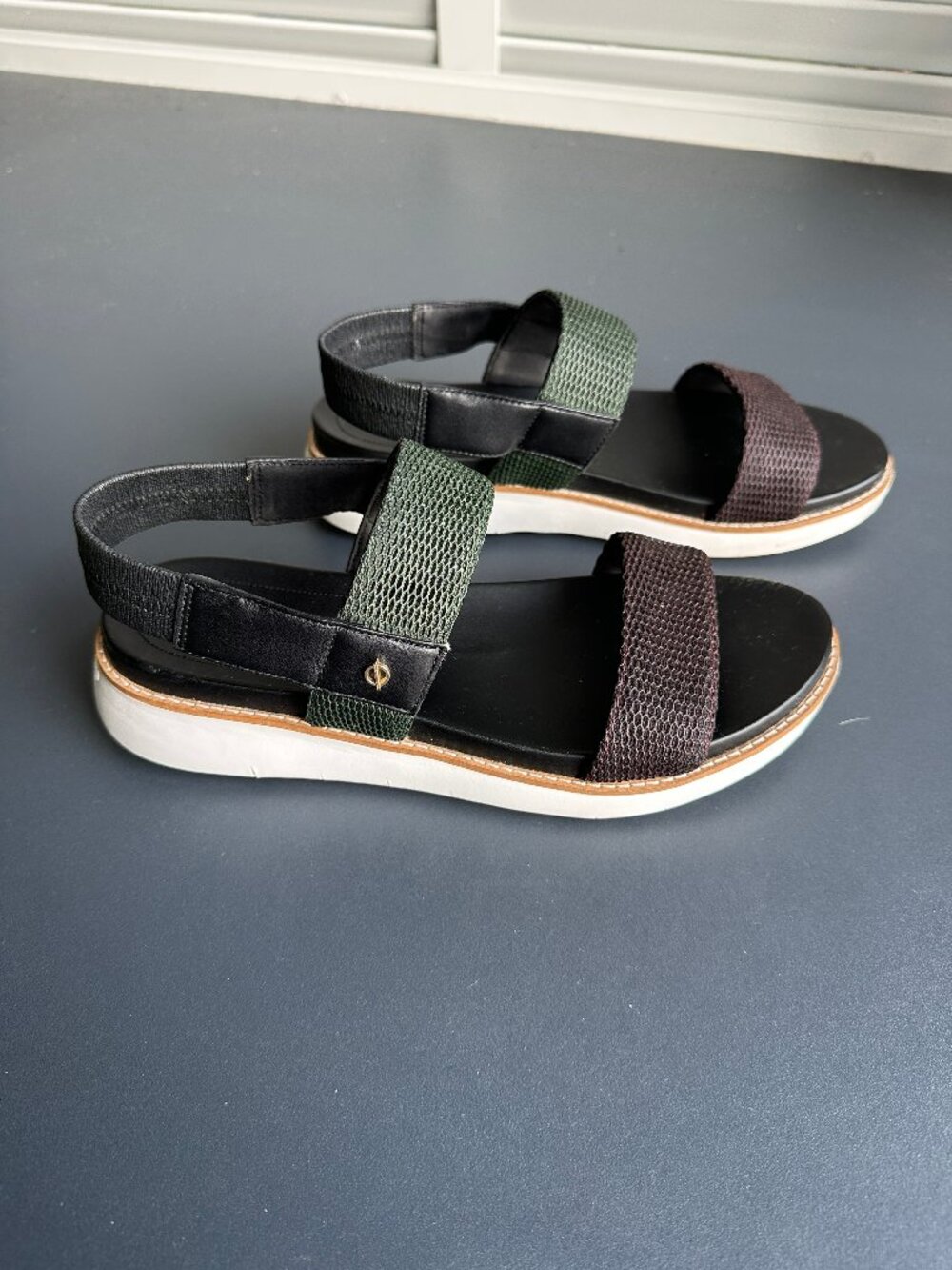 Cole Haan | ZeroGrand Global Double Band Slingback Sandal | Mesh Fabric | Sz-8